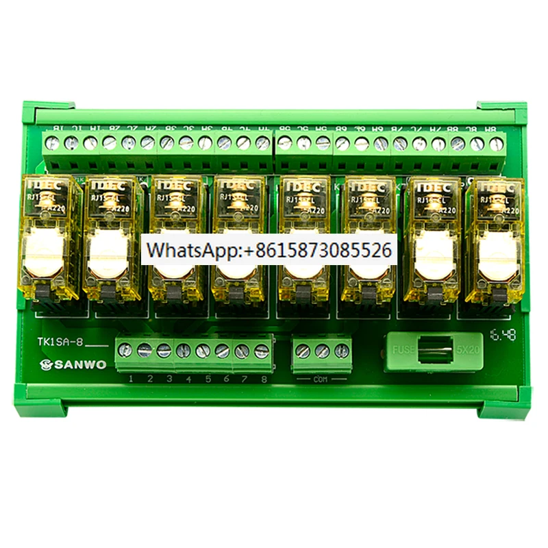 8-way IDEC Relay Module Module Control Board Amplifier Board Output Board TK1SA-824 220V