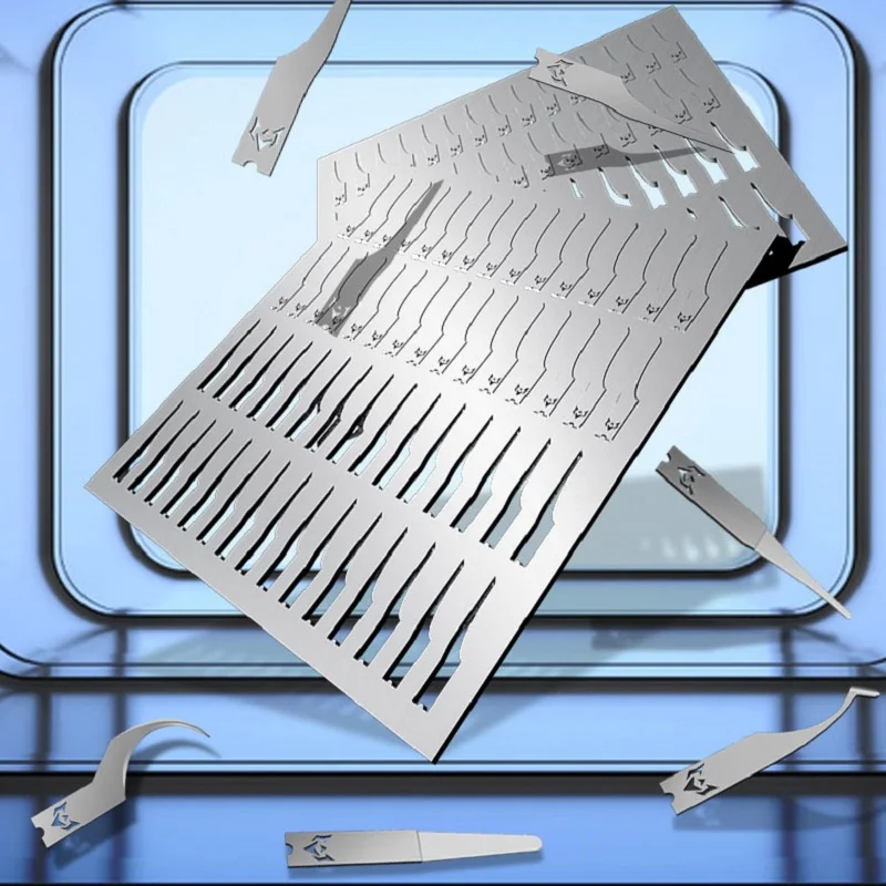 Thợ Máy Tốc Độ Lưỡi Dao Series Tay Đánh Bóng Thép Carbon Lưỡi Dao Cắt Vincy Edge Cạp Cho Bo Mạch Chủ IC Chip CPU Keo Loại Bỏ