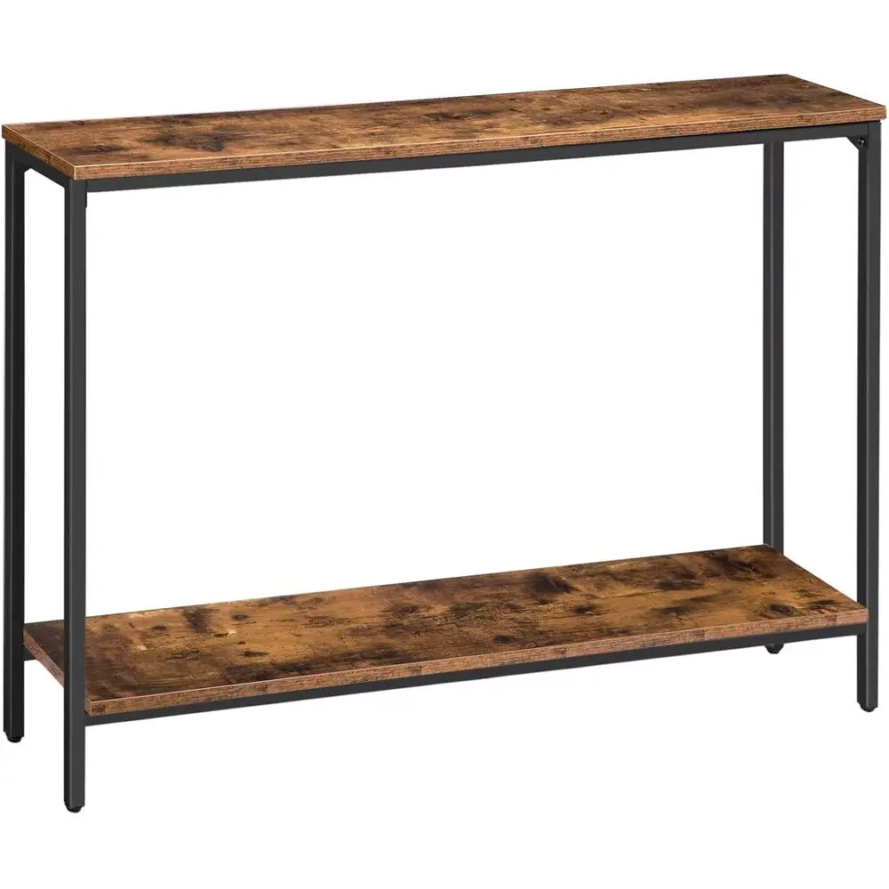ole Table, 47.2 Narrow Entryway Table, Soa Table with Shel, Entrance Table or Living Room, Hallway, oyer, Corridor, Oice, Metal