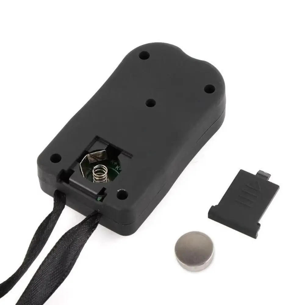 LCD Display Digital Counter 0-9999 Range Manual Operation Hand Clicker Counter Battery Powered Addition Subtraction Function