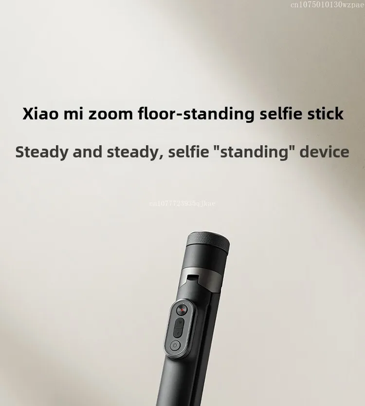 Original Xiaomi Mijia Zoom Ground Selfie Stick Bluetooth Remote Control Portable Multi-functional Tripod