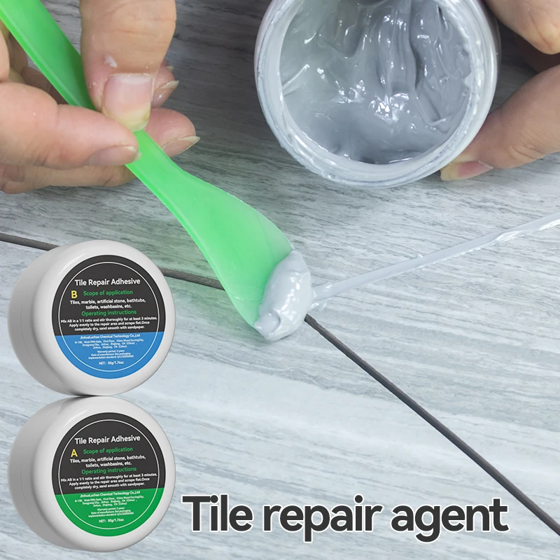 A+B floor tile repair glaze repair agent tile repair ceramic adhesive ceramic repair adhesive tile repair agent