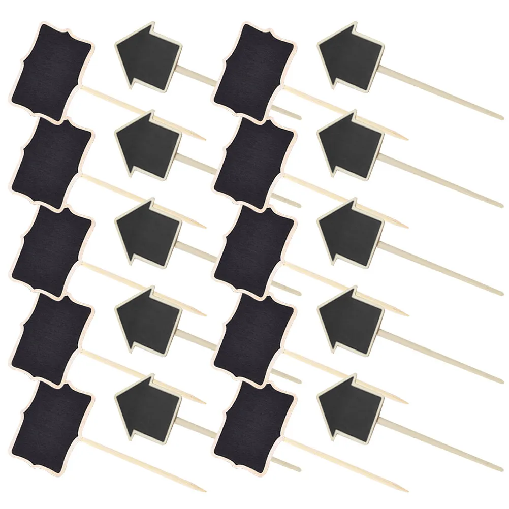 

20 шт. деревянных садовых табличек-досок для растений, маркеры для сада, знаки для классификации растений, декор для дома и улицы