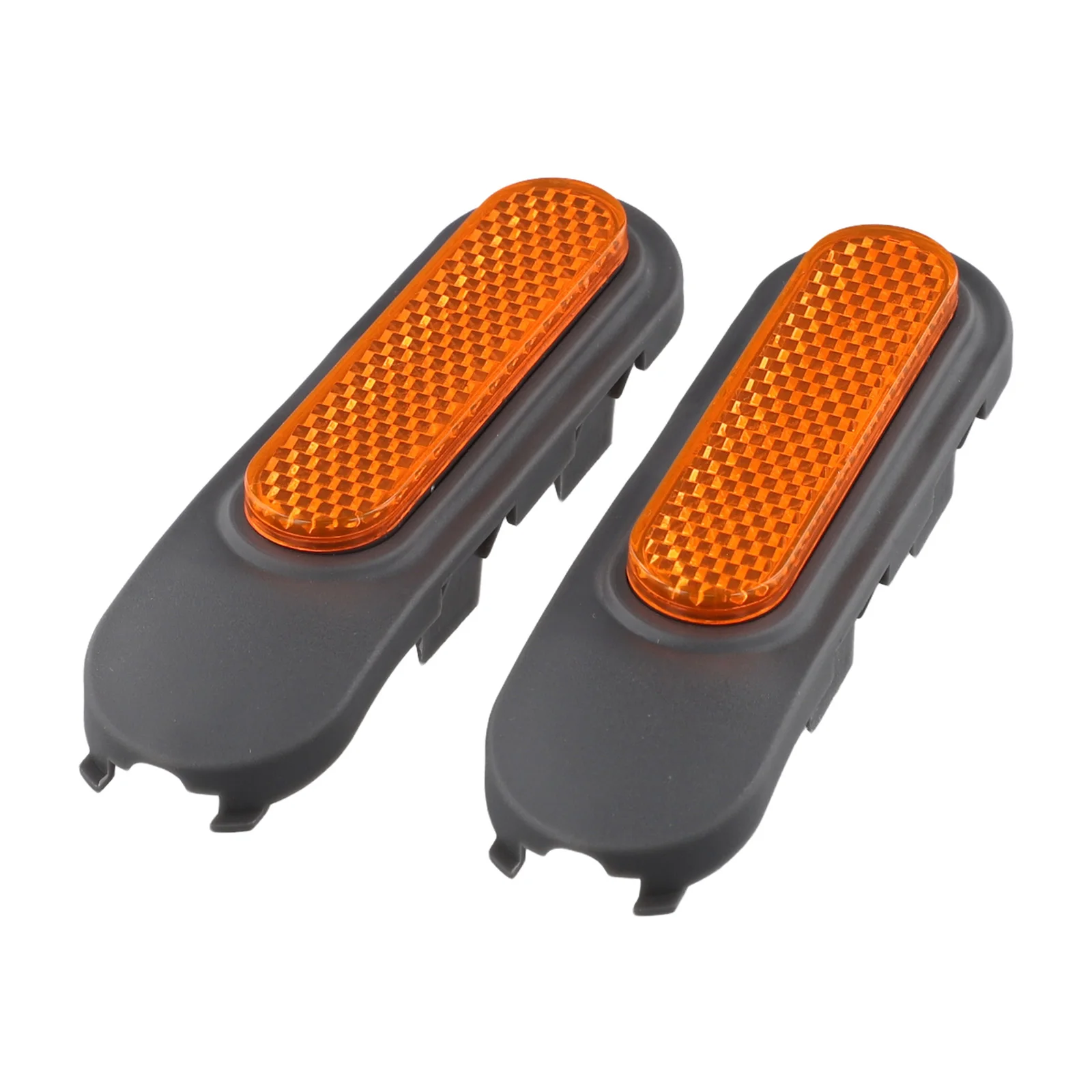 Front Fork Accessories Reflective Strip Set with Decorative Covers Designed for Ninebot Electric Scooter Models