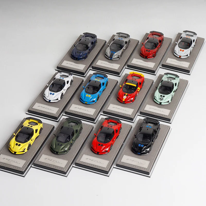 

Original 1:64 Scale SF90 XX Stradale Simulation Resin Car Model Static Dispaly Collectible Toy Gift Souvenir Decoration