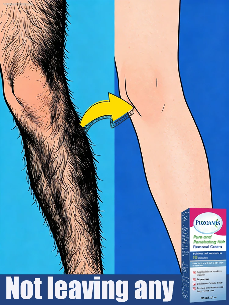 A natural hair growth inhibition spray that gently soothes and nourishes the skin; this painless hair removal product inhibits hair regrowth on the chest, underarms, and thighs.