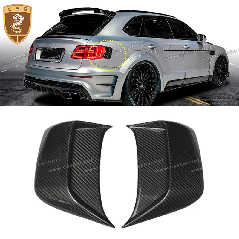 

For Bentley Bentayga MSY Style Lamp Hood Taillight Guard Accessories Car Exterior Taillight Protector Decoration Cover Trim