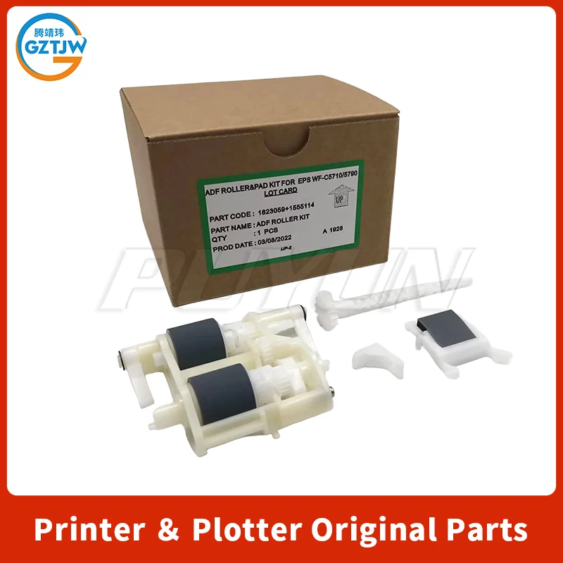 Replacement ADF Paper Pickup Roller And Separation Pad for Epson WF 5210 5270 5290 5710 5790 C5710 C5790a ET8700 ADF Roller Kit