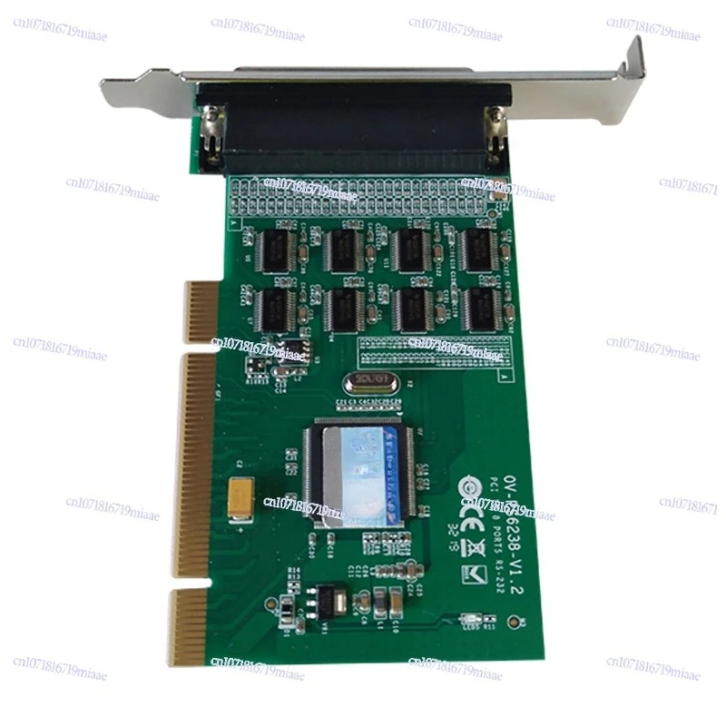

PCI Multi-serial Port Card 8-port Expansion Card Multi-channel COM Port 9-pin Rs232 Electrostatic Protection One-to-eight