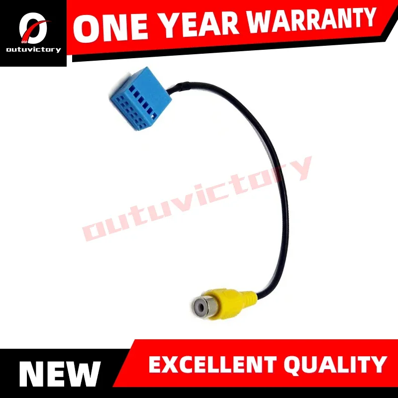 50PCS Car Reverse Rear View Parking Camera Adapter Cable for Golf VI Passat B6 Touran Tiguan with MIB rcd330