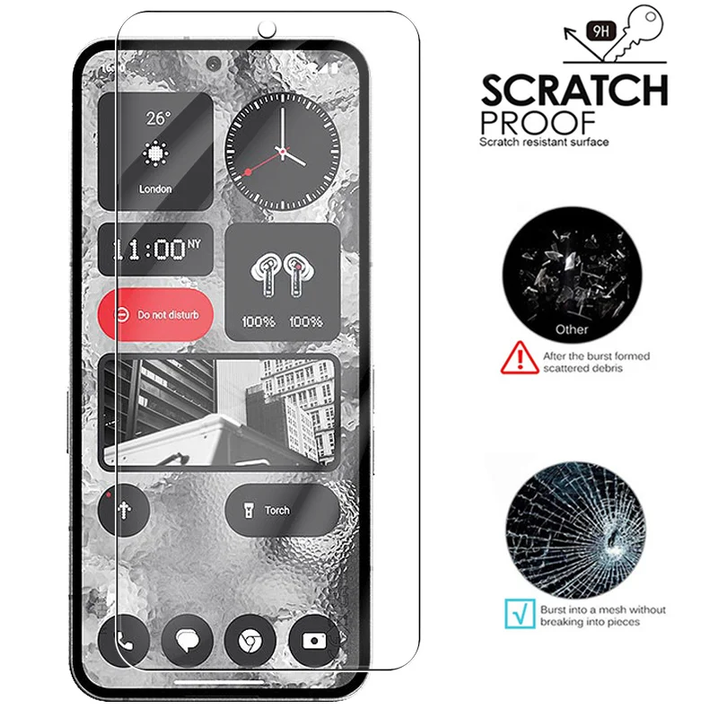 2pcs screen protector glass for Nothing Phone 2 (2) Phone2 5G NothingPhone Two tempered glass phone protection protective film