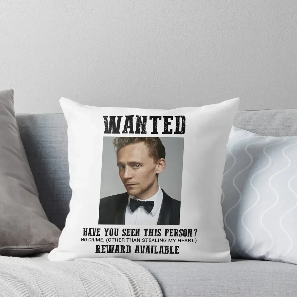 

wanted: tom hiddleston Throw Pillow sleeping pillows luxury throw pillow covers Pillow Decor