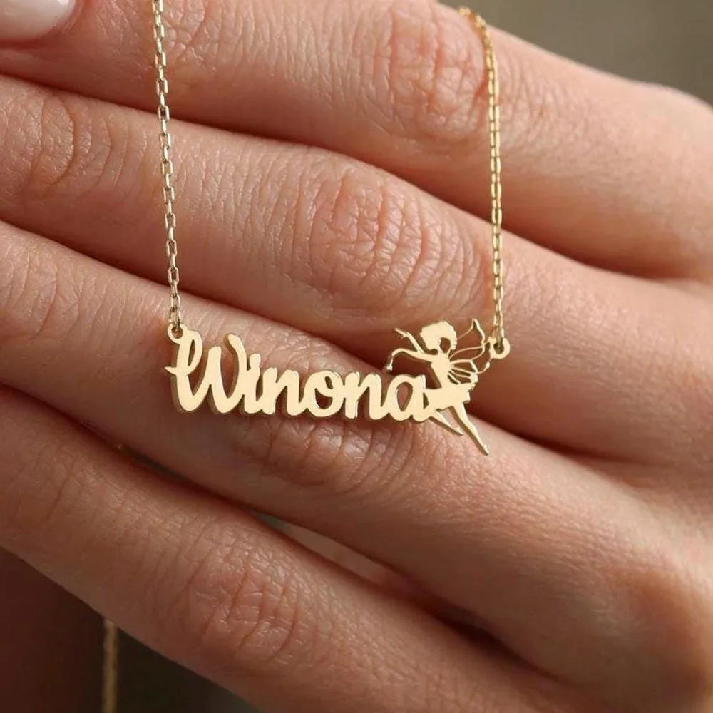 

Подвеска с крестом в виде полярной звезды на заказ, винтажные семейные украшения, персонализированные ожерелья с именем, Рождественский подарок для внука, мамы, жены