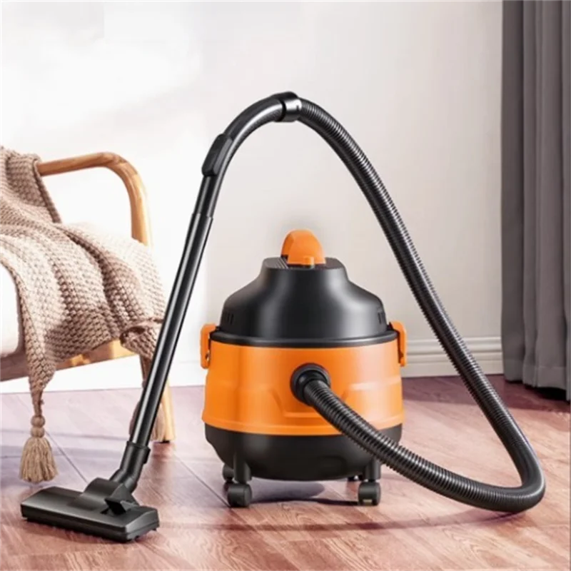 Commercial Dust Cleaner Home Cleaning 15L Bucket Type Silent Household Vacuum Cleaner Wet Dry Blow Type