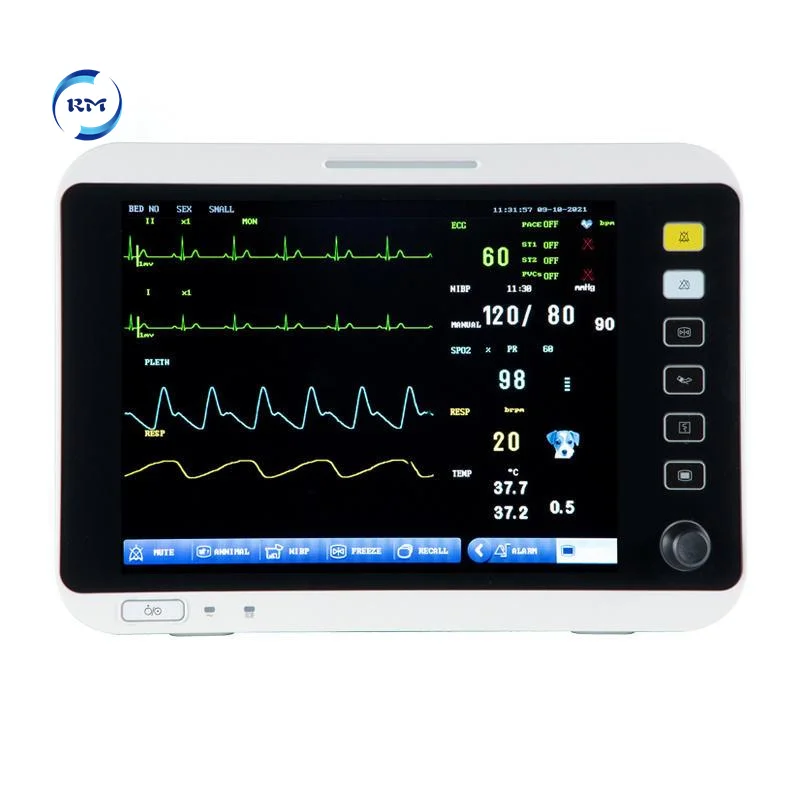 Advanced Multi-Parameter Veterinary Patient Monitor with 12.1-inch Display Veterinary Patient Monitor for Animal
