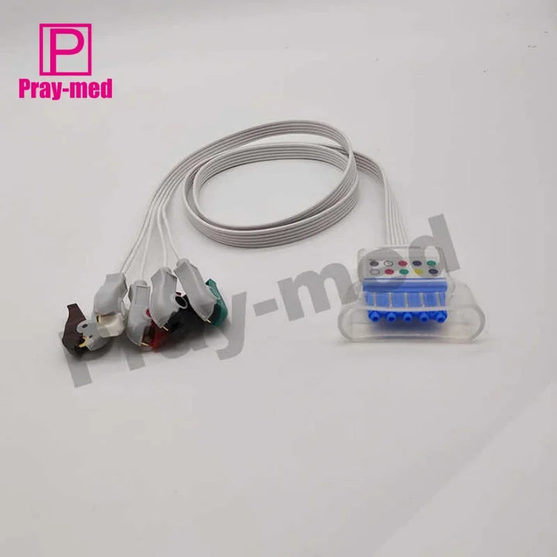 

M2600B/M2601B Viridia M4840A M4841A Одноразовый кабель ЭКГ