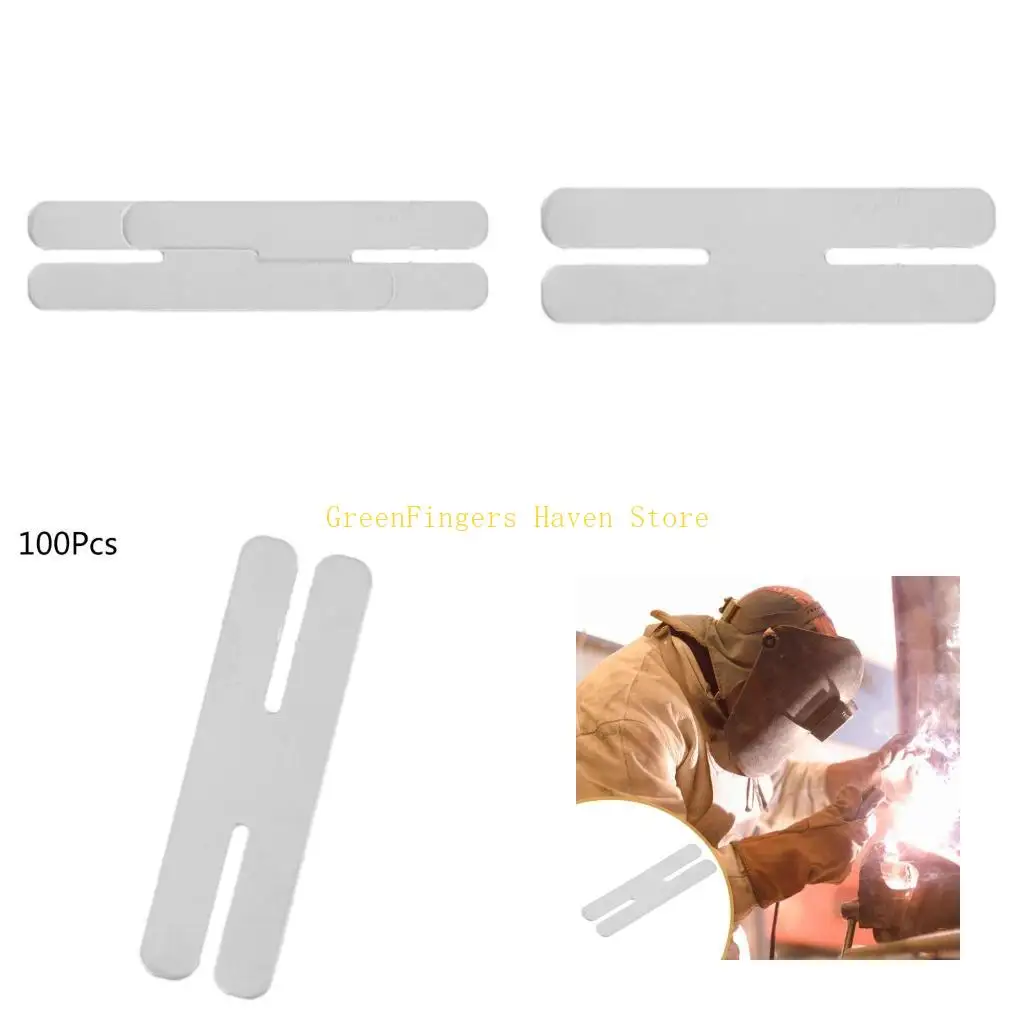 

F68D Upgraded H type Nickel Plated Steel Strap Strip Sheets for 2P 18650 Battery Weld