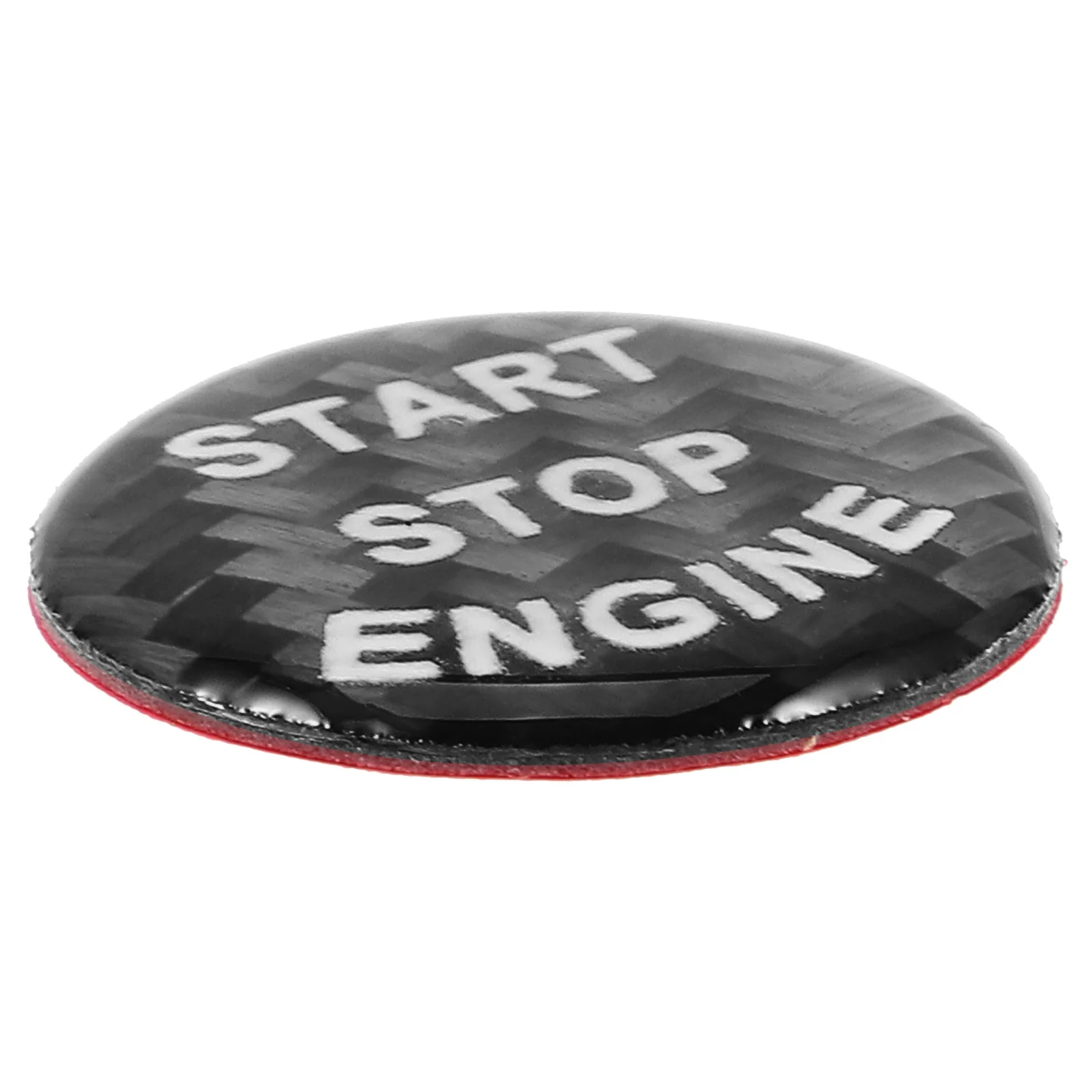 

Car Push Start Button Cover 21mm Plastic Engine Start Stop Button Sticker Automotive Ignition Switch Interior Accessories