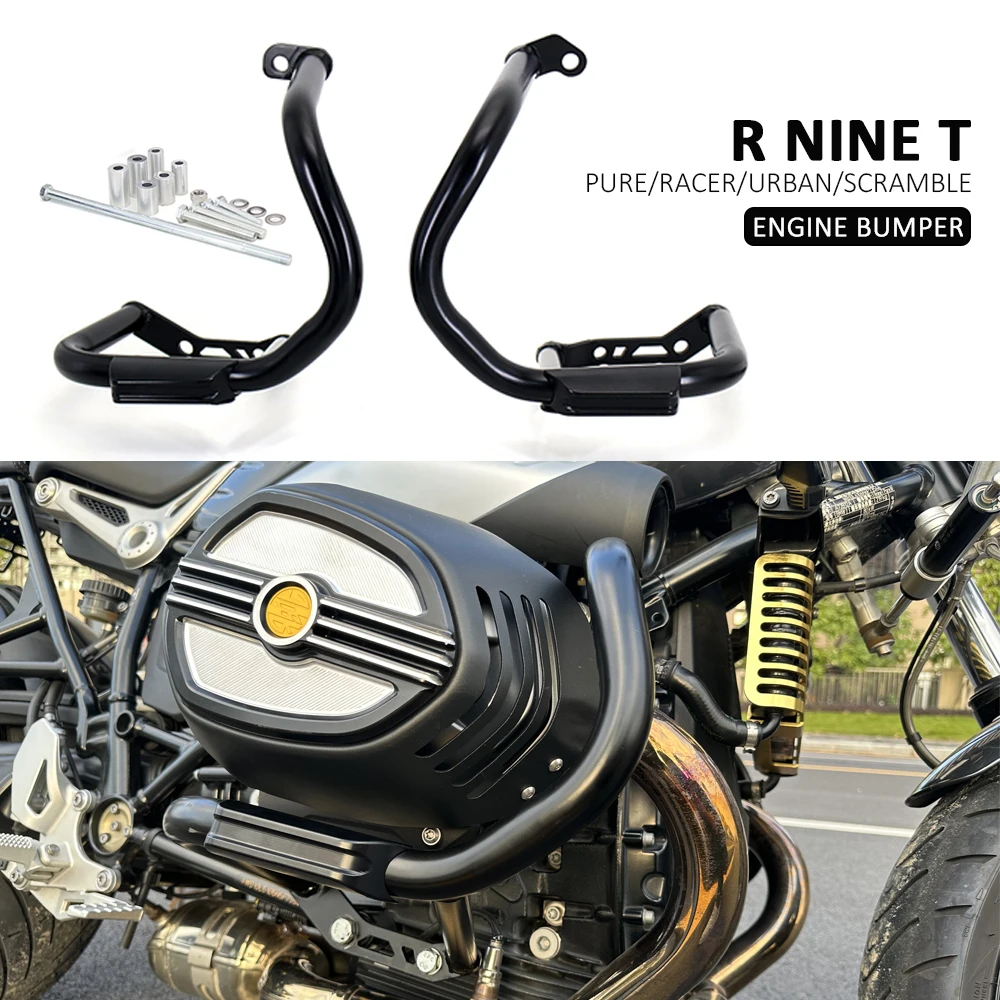 

R NINE T R9T Crash Protection Bars Engine Guard Protective Frame For BMW RNINET Bumper Falling R nineT NineT New Accessories