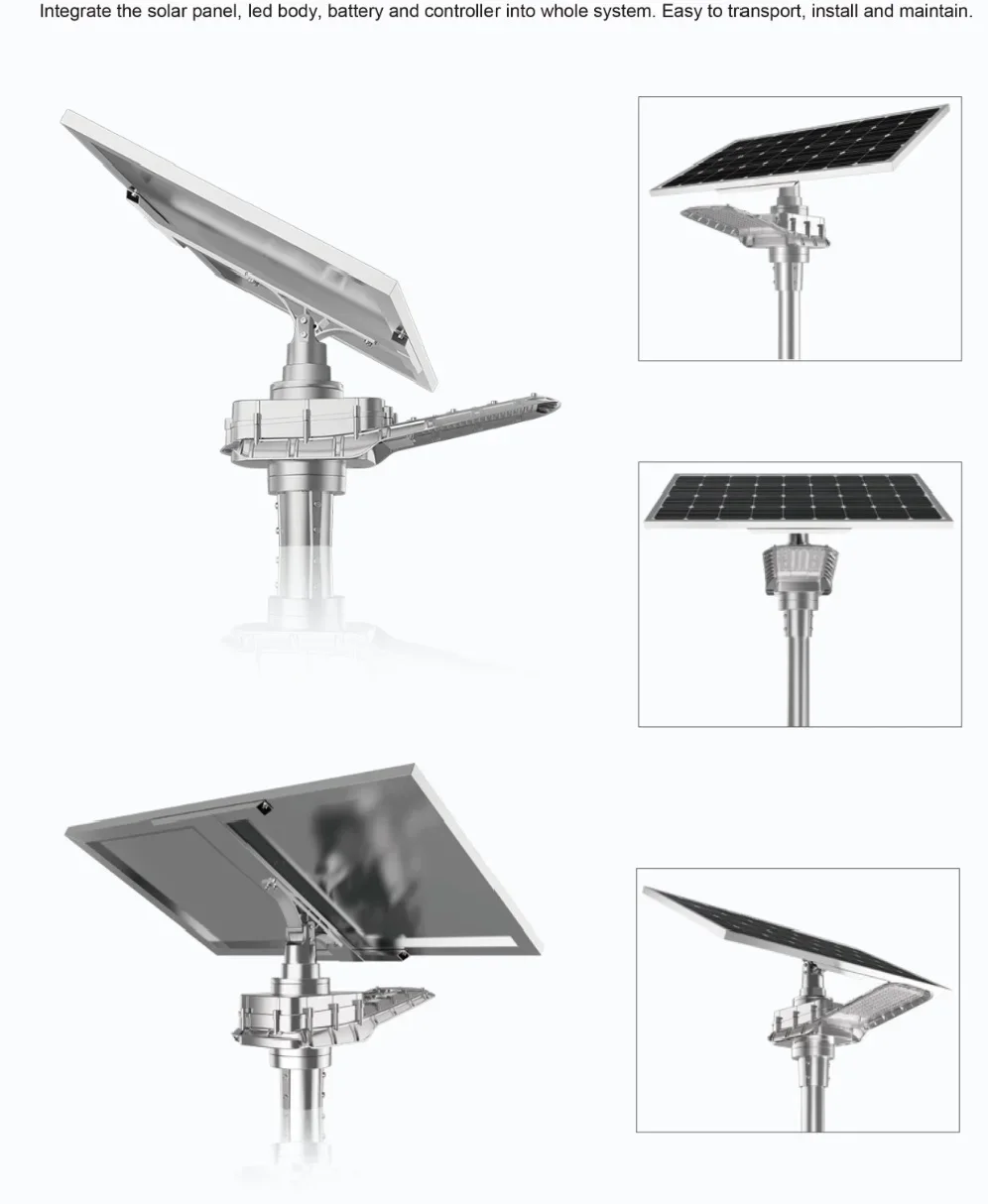 Wholesale Waterproof Motion Sensing Outdoor Lighting for Courtyard, Road, Square Split LED Solar Street Lighting