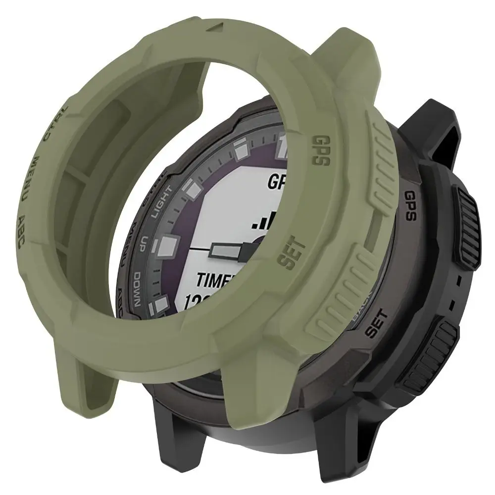 Housing Cover Sleeve Screen Protector Protective TPU Case Frame For Garmin Instinct Crossover