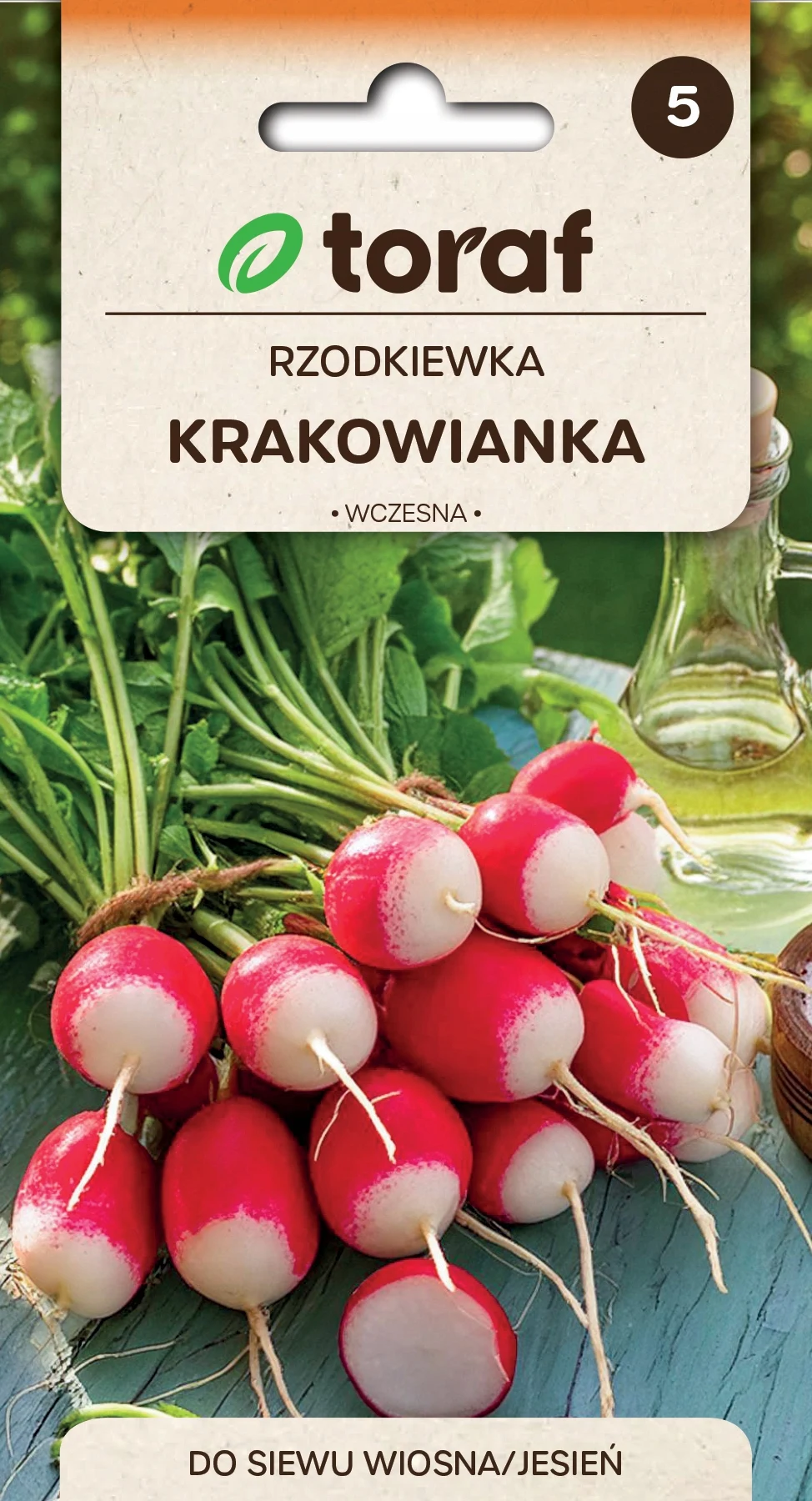 Gemüsesamen Radieschen KRAKOVIAN Spherit Rot 10g Toraf 221