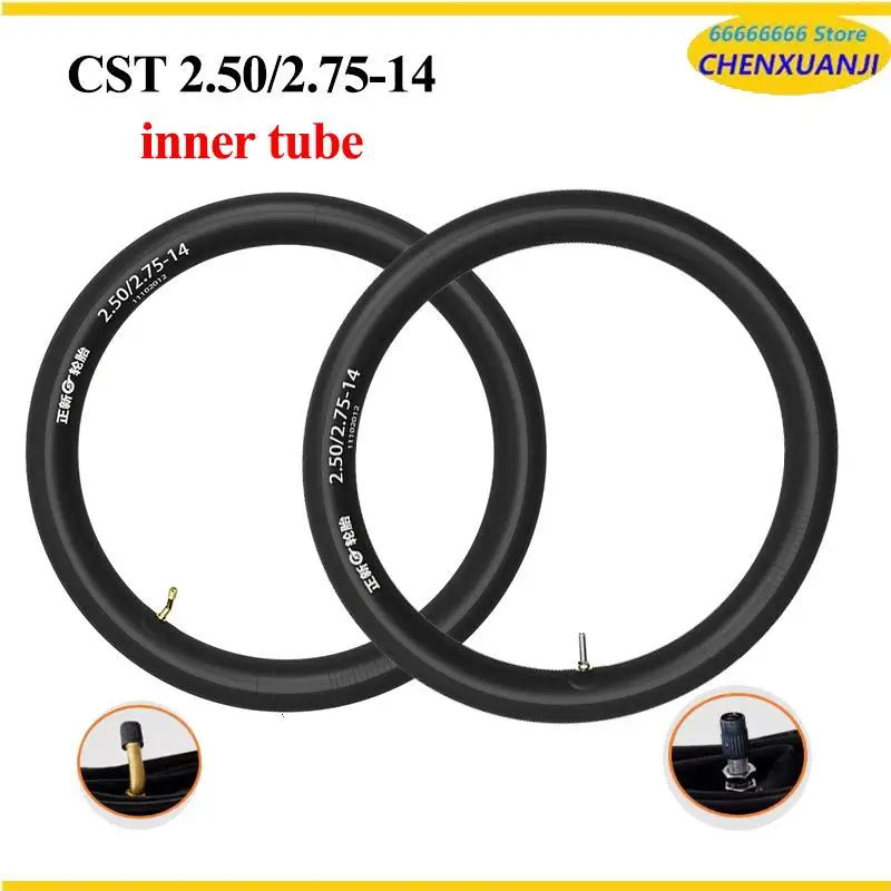 

2.50/2.75-14 CST Inner Tube for LeaperKim Veteran Sherman 20 Inch Electric Unicycle Off-road Inner Tire Modified Accessories