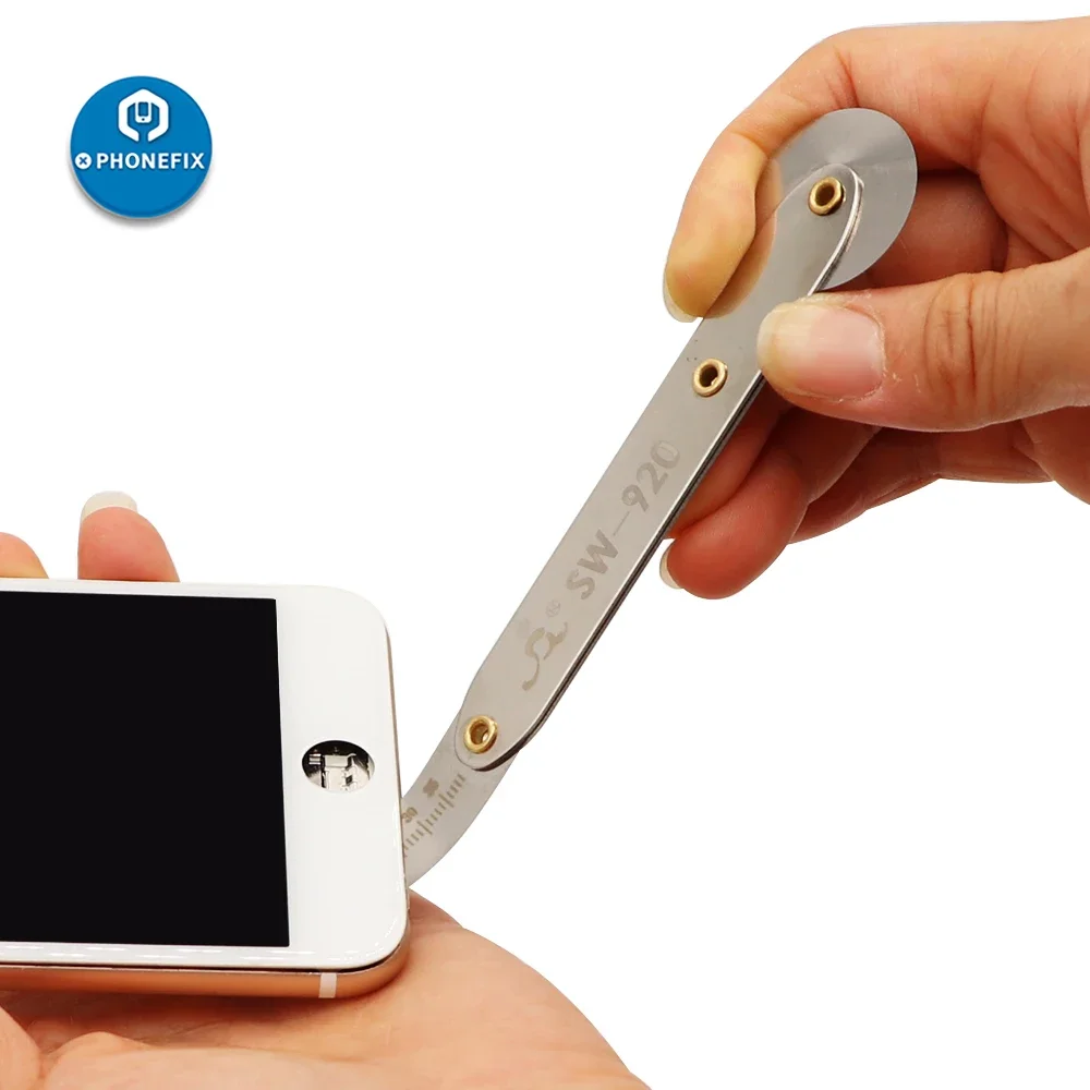 Herramienta de reparación de pantalla, abridor de 2 piezas, barra de palanca de hoja de acero inoxidable para ordenador, tableta, PC, Smartphone