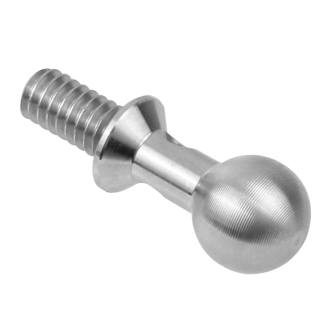 Edelstahl 12mm Doppelkopf Kugel bolzen 1/4 "Gewinde für Monitor klemme Hotshoe Kamera halterung Magic Arm Verlängerung stange – Detail 9