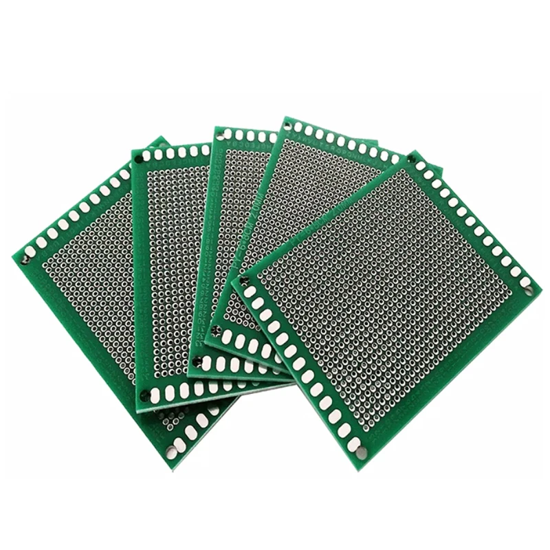 3PCS 6*8CM 2.0MM Double-sided Tin-plated Universal Circuit Board 2.0mm Spacing Circuit Boards PCB