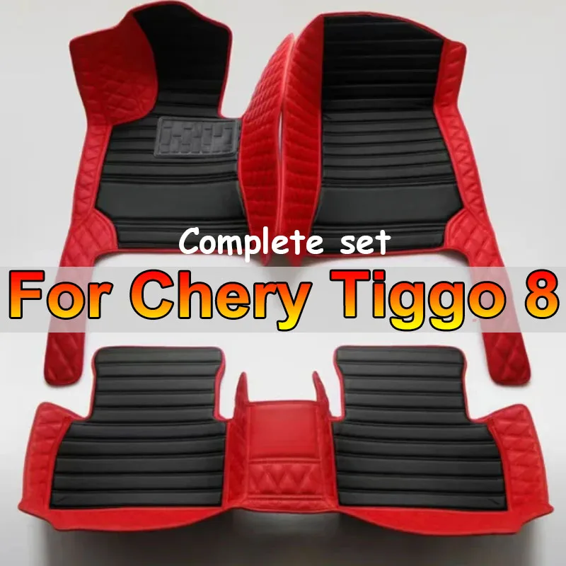 

Car Floor Mats For Chery Tiggo 8/ Tiggo 8 Pro Five Seats 2022 2023 Custom Auto Foot Pads Automobile Cover Interior Accessories