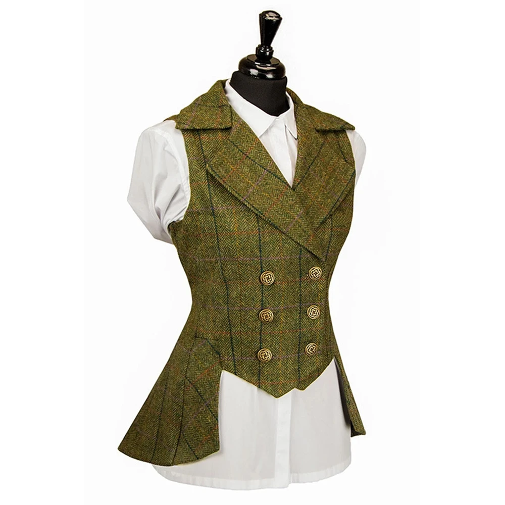 Victorian Vest Woman Vintage Steampunk Renaissance Waistoat