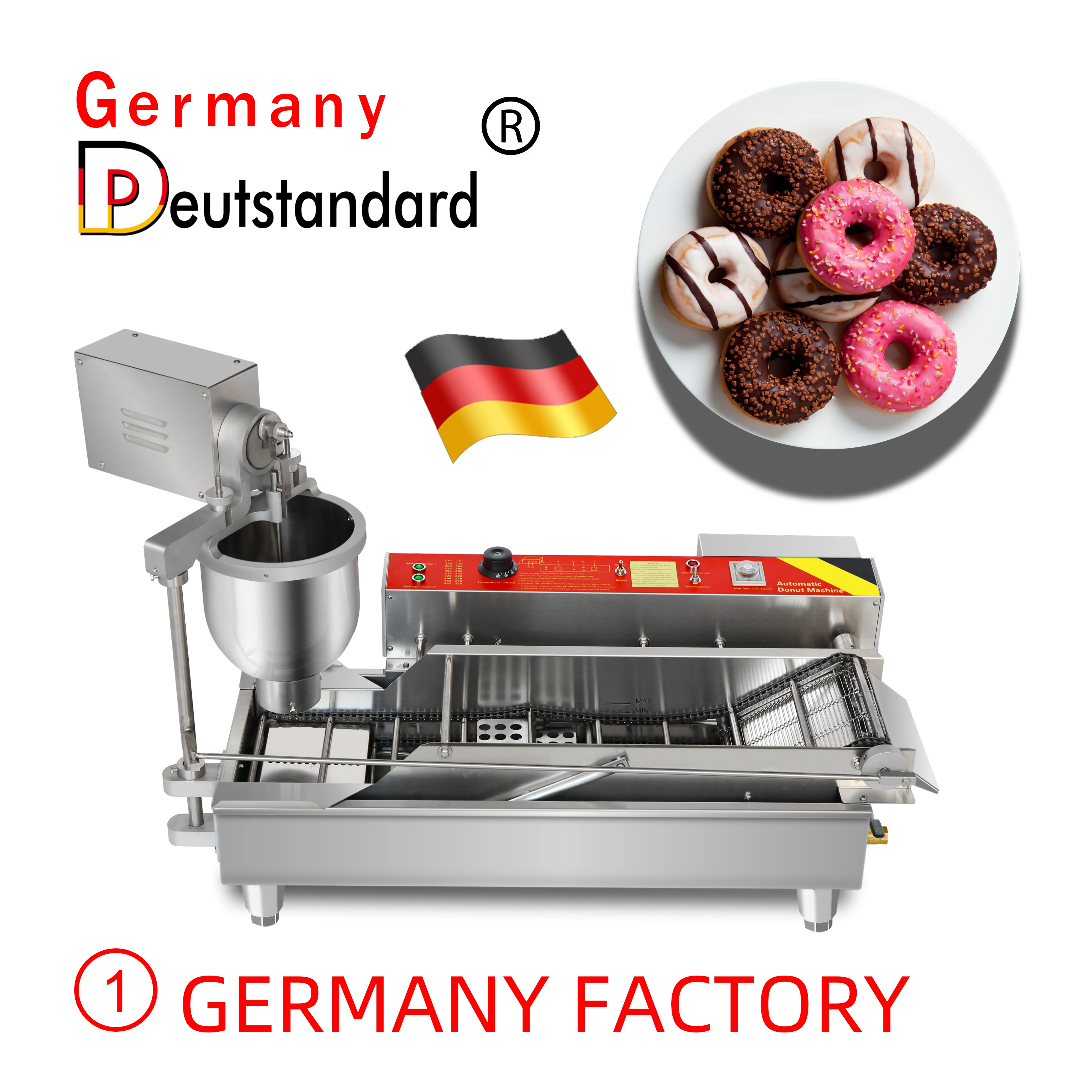 Mini Automatic Commercial Industrial Maker Frying Donut Making Machine With CE