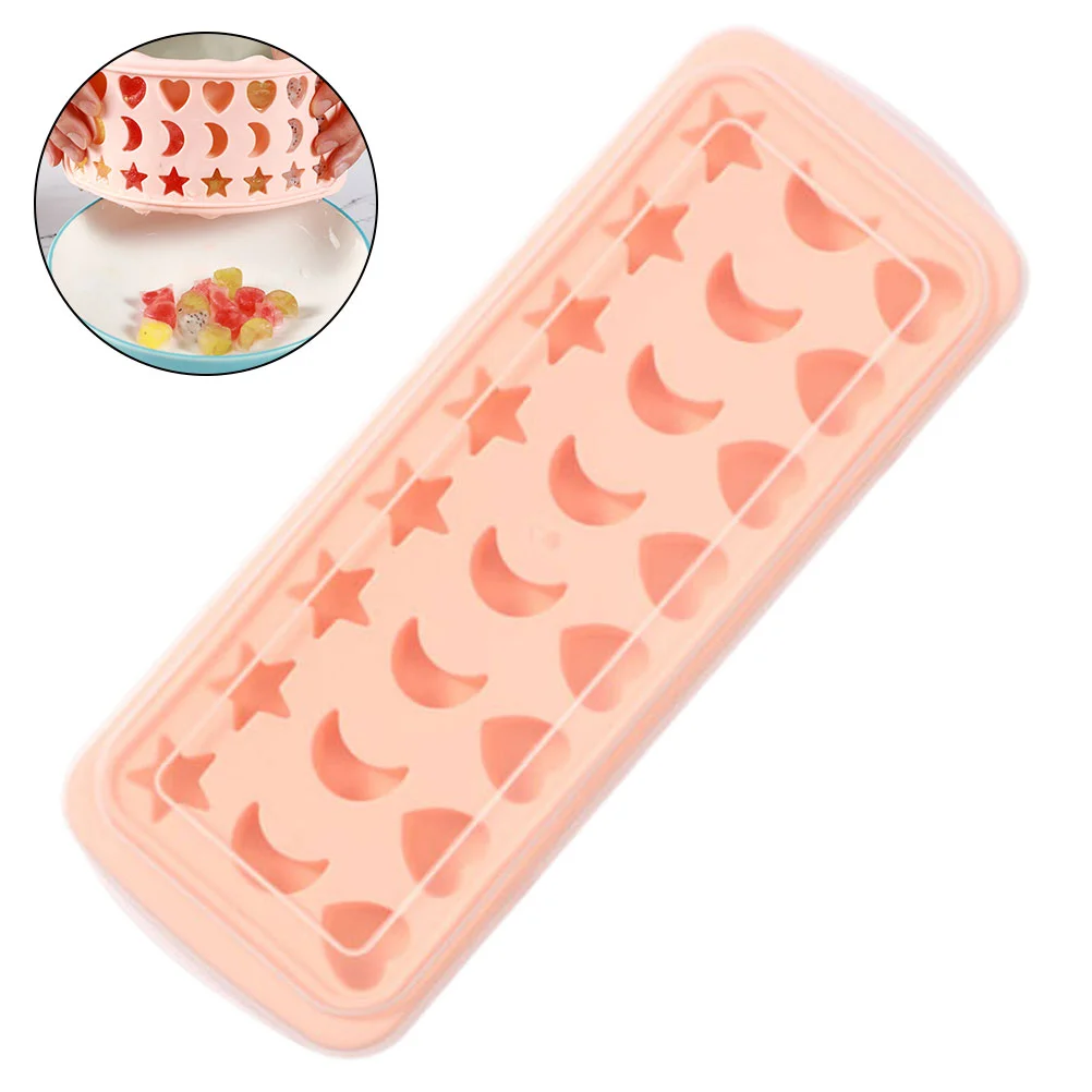 24 -Cavity Wall Hanging Garland Cloud Food Silicone Ice Tray Neon Halloween Cube Trays Baby Machine Glow Stars for Ceiling