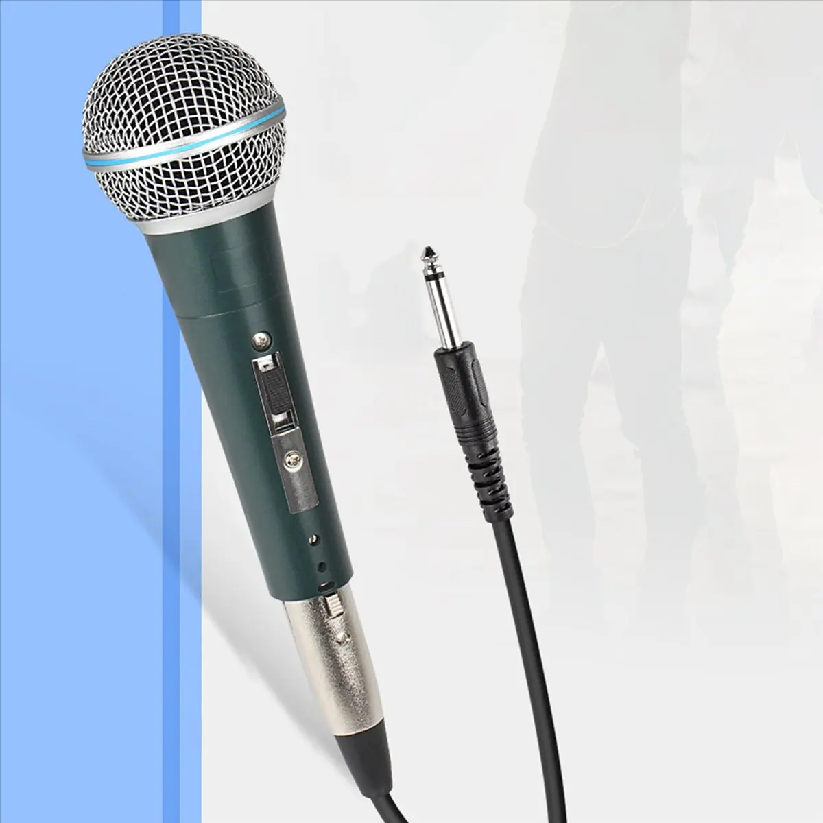 pleased-2x-microfono-dinamico-de-mano-profesional-con-cable-para-karaoke-microfono-de-rendimiento-vocal-en-vivo