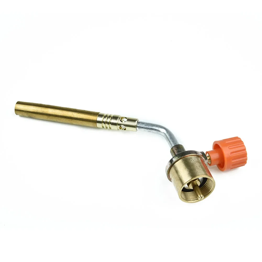 

Brass Welding Torch Propane Gas Torch Self Ignition Trigger Style Heating Solder Burner Plumbing Nozzles Big Fire Tool Parts