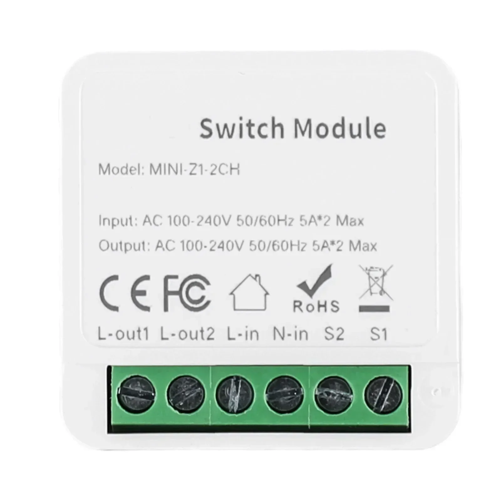 For Smart Lighting Controller For Tuya Compatible Switch Module 10A For For Easy For Smartphone and Voice Operation