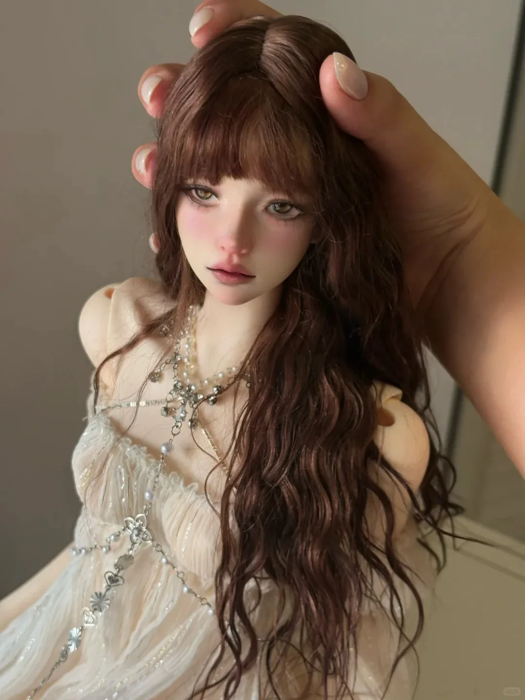 Show Big Chest High Quality Ball Jointed resin in stock   New bjd sd doll Marie 1/3Bjd Dolls Campus Assembly free shipping