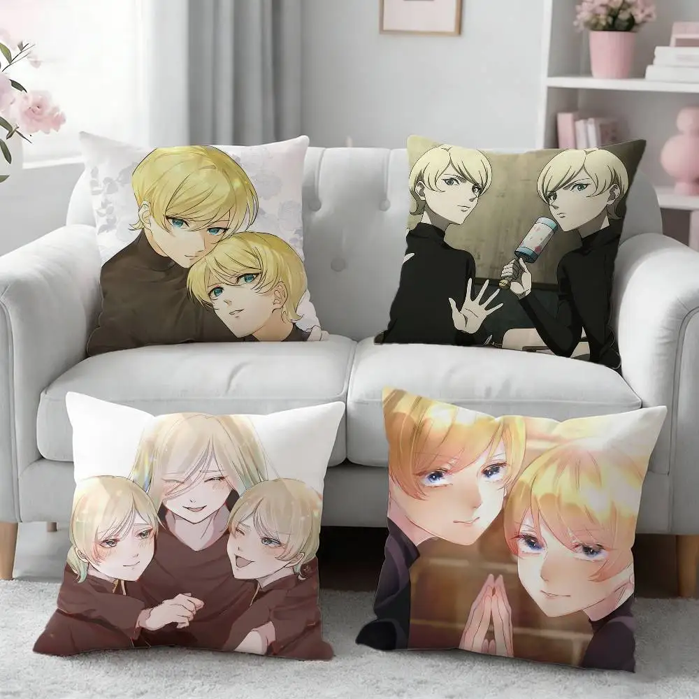 Migi AND Dali Pillow Case Cushion Cover Throw Pillow Case For Car Sofa