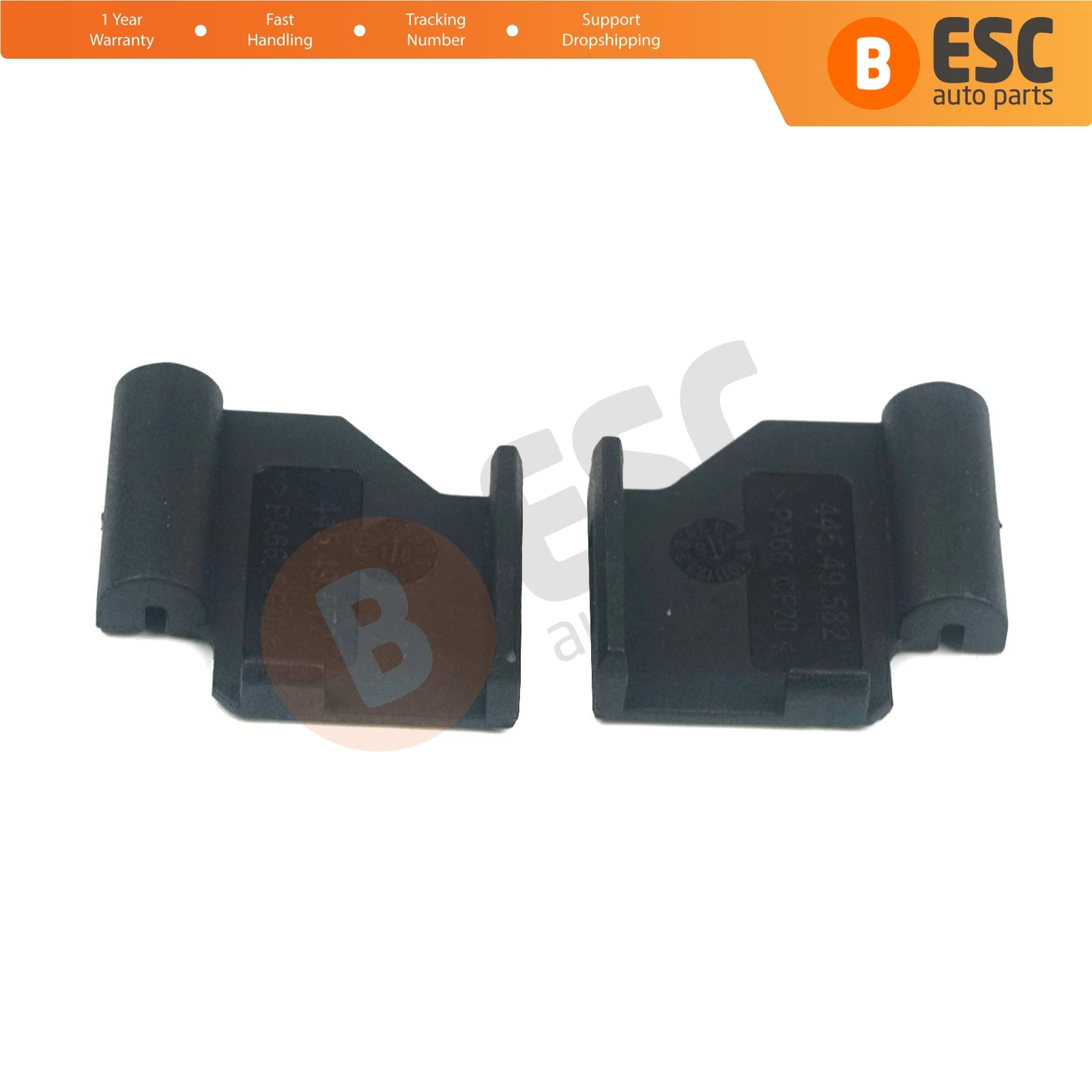 ESC Auto Parts ESR548 Sunroof Repair Clips Left Right for BMW E53 E61 E83 E91 Fast Shipment Free Shipment Ship From Turkey