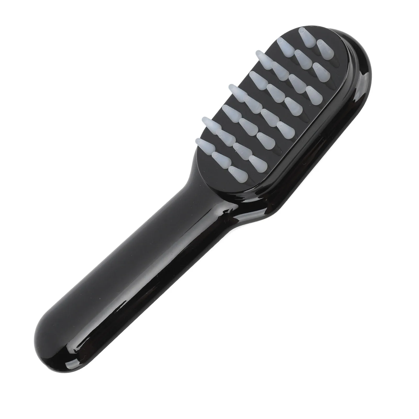 Masajeador eléctrico del cuero cabelludo con peine láser con 10 engranajes de vibración, carga USB para el crecimiento del cabello, relajación del estrés, rayos rojos y azules