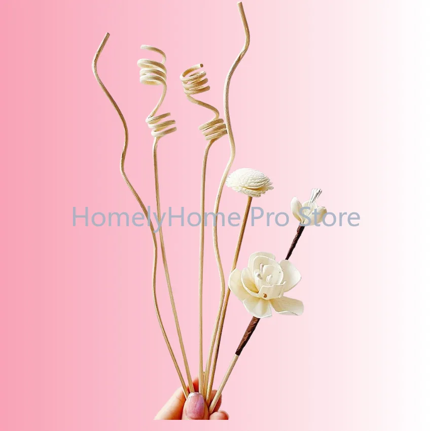 Fireless aromatherapy rattan volatile stick flower branch set sola perfume diffuser DIY