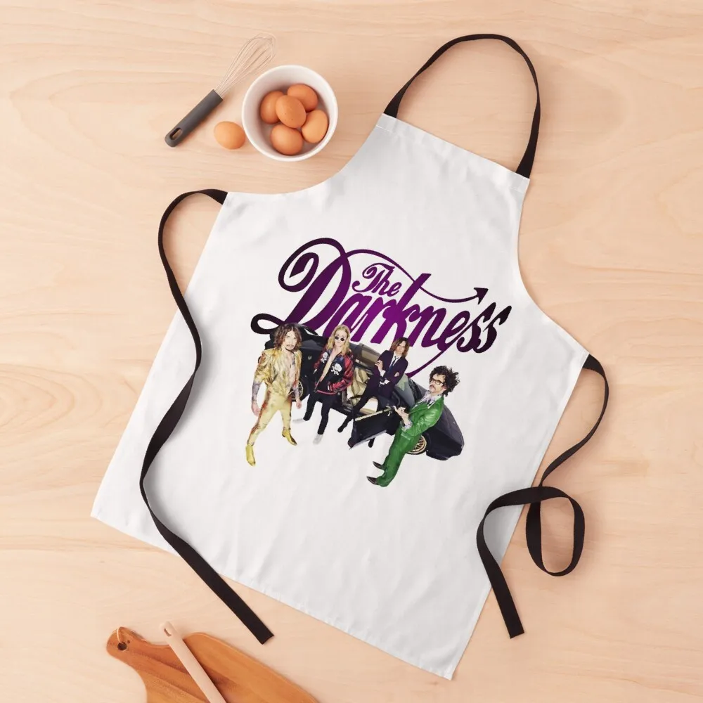 

Funny Gift The Darkness Band Old Friend Distressed Apron Kitchen And Home Items For Men Apron
