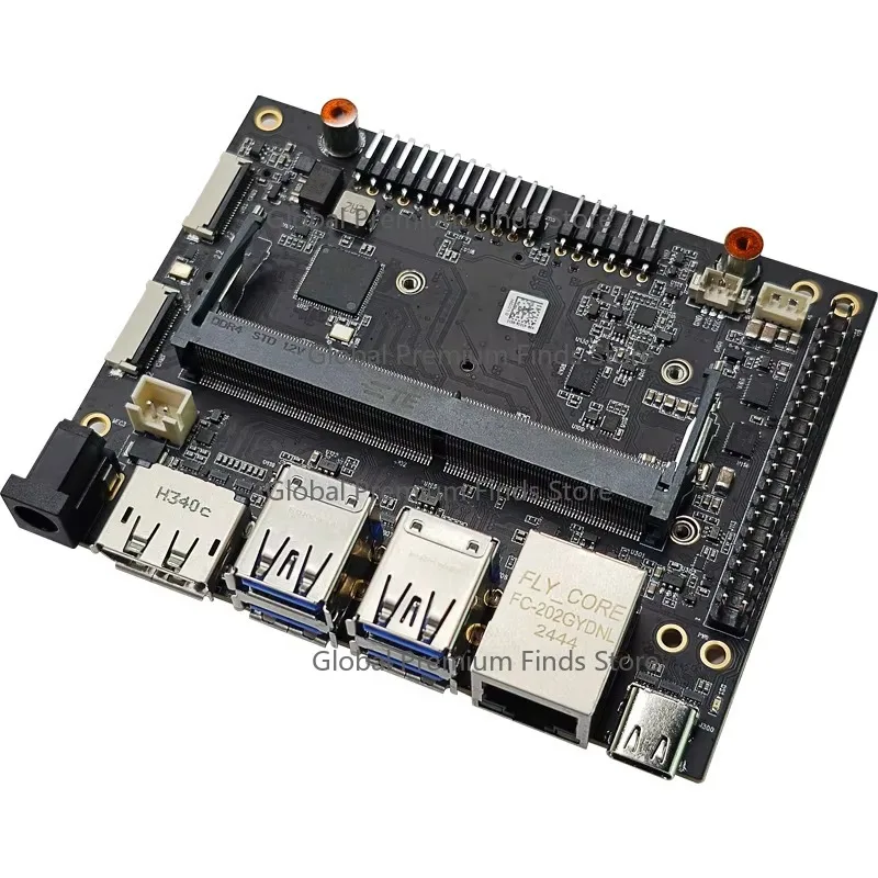 

Artificial Intelligence Carrier Board A618 for Jet-son Orin N-ano/NX Module Development Boards& Kits Jets-on Orin Na-no Super