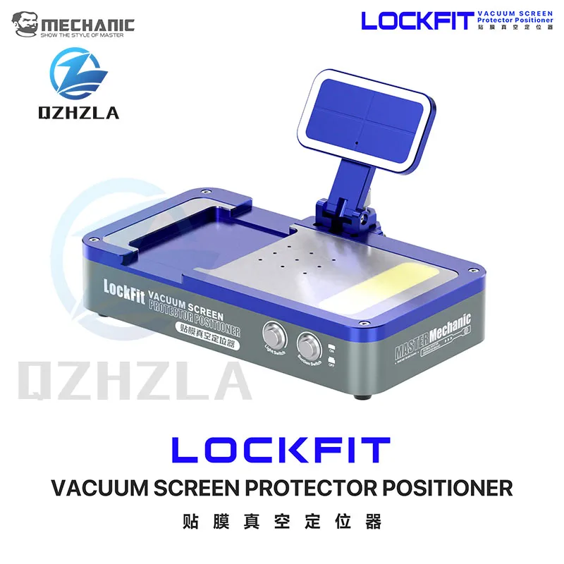 MECHANIC LockFit Vacuum Adsorption Positioning Light Transmittance Alignment For Phone LCD Curved Straight Repair Tools