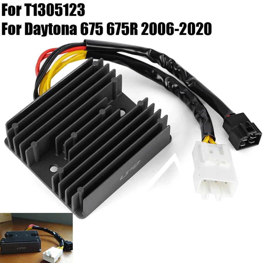 

Regulator Rectifier For Triumph Daytona 675 R 675R 2006 - 2020 2007 2008 2009 2010 2011 2012 2013 2014 2015 2016 2017 T1305123