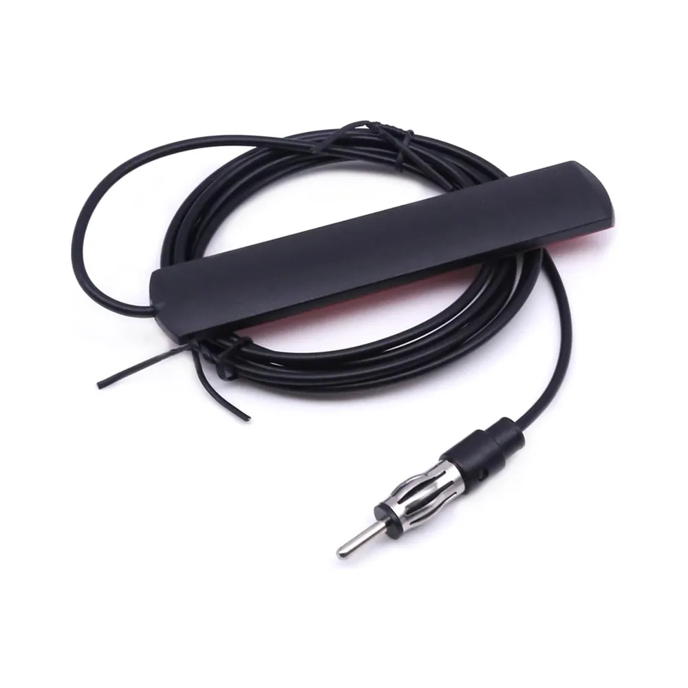 

Car Radio Antenna Self Adhesive Car Antenna FM Disc Antenna Cable Din Plug FM Car Radio Antenna for Vehicles, Cars, Trucks SUVs