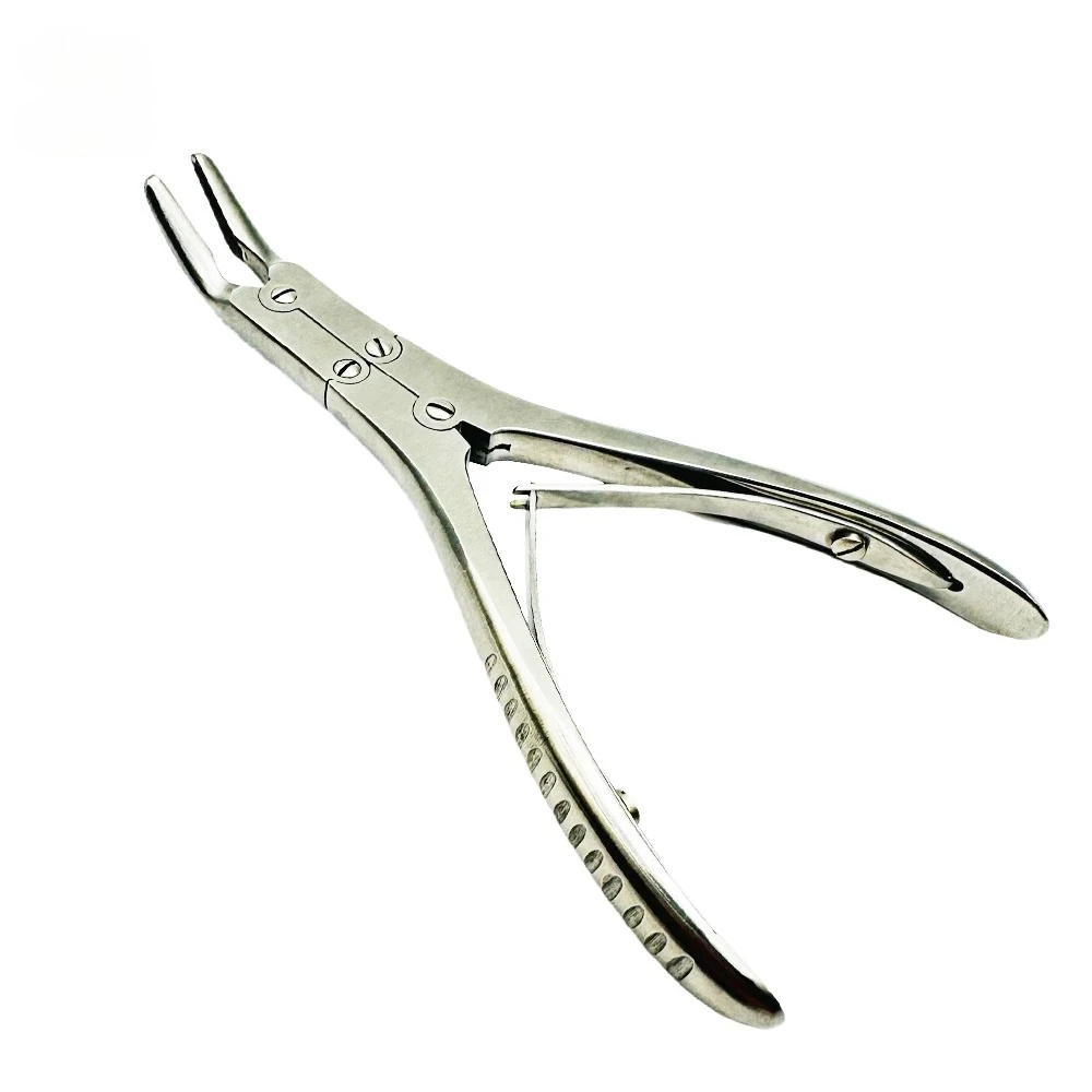 

Ruskin Double-Joint Bone Holding Pliers Stainless Steel Hand Tools Veterinary Orthopedic Surgery Instruments