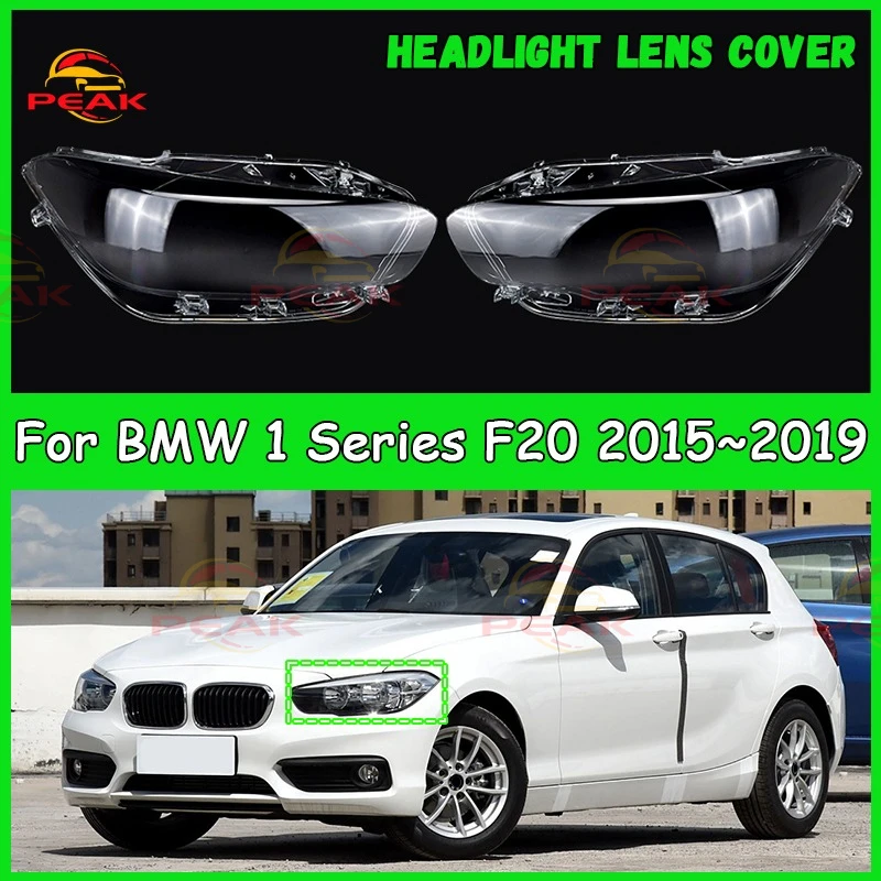 

Для BMW 1 серии F20 2015 2016 2017 2018 2019 LCI крышка фар автомобиля крышка абажур фары фары детали крышки лампы