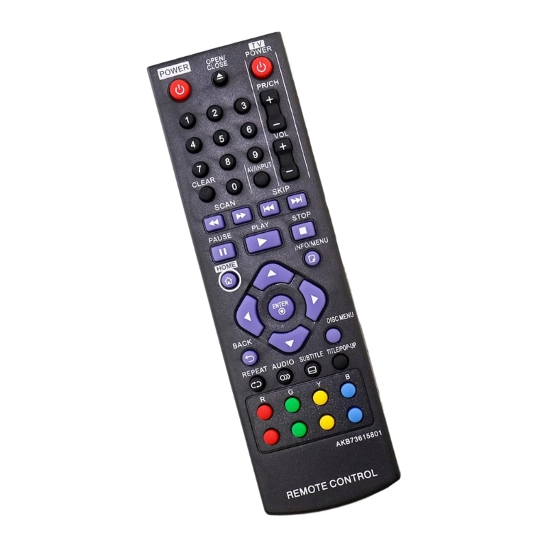 QX2B Portable Remote Control AKB73615801 for lg BP220N BP320 BP125 Blu-ray DVD Player